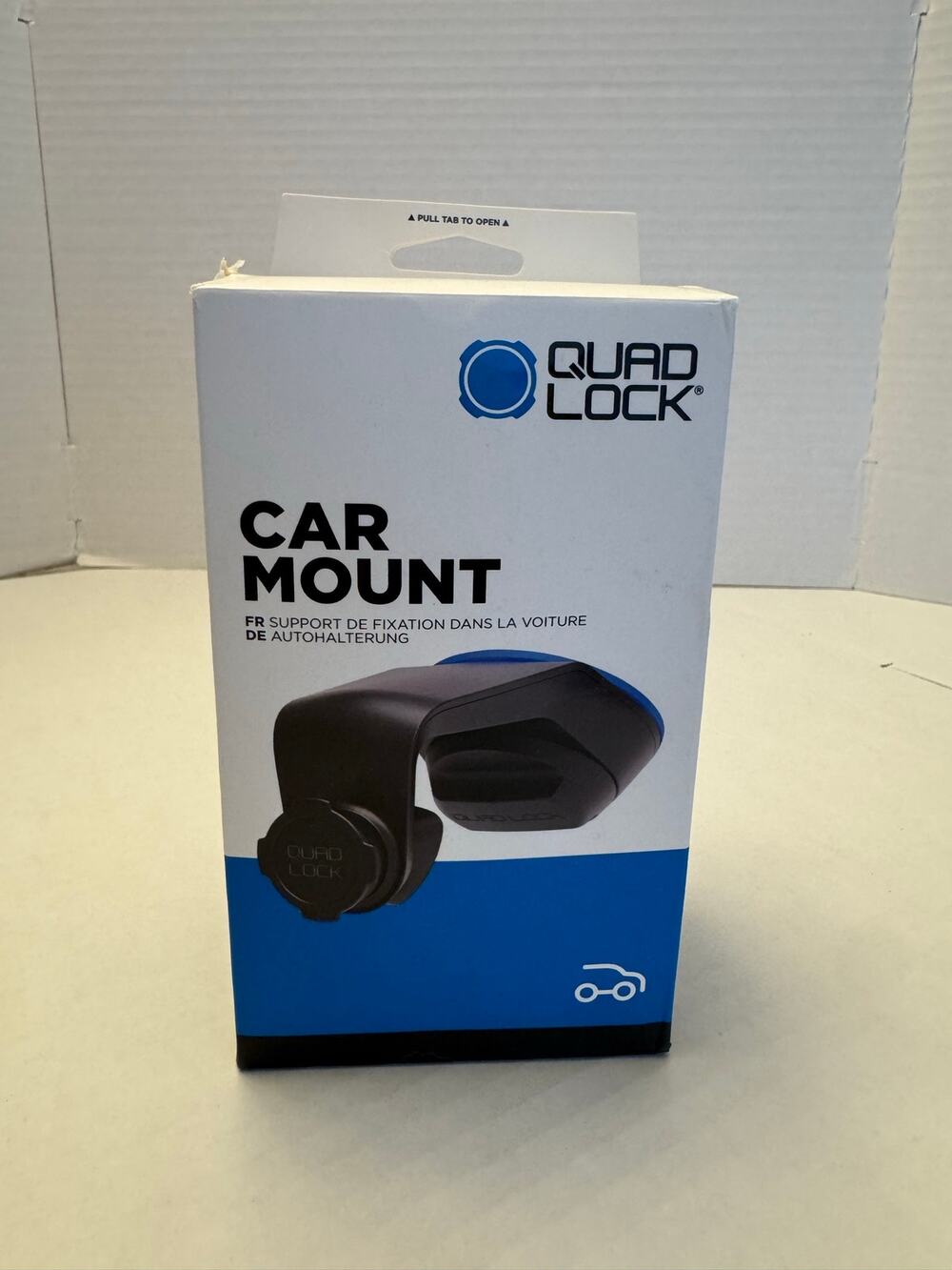 Quad Lock Car Mount Windshield Dashboard Suction Phone Holder New in Box